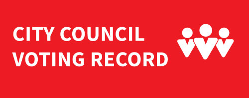 city council voting record